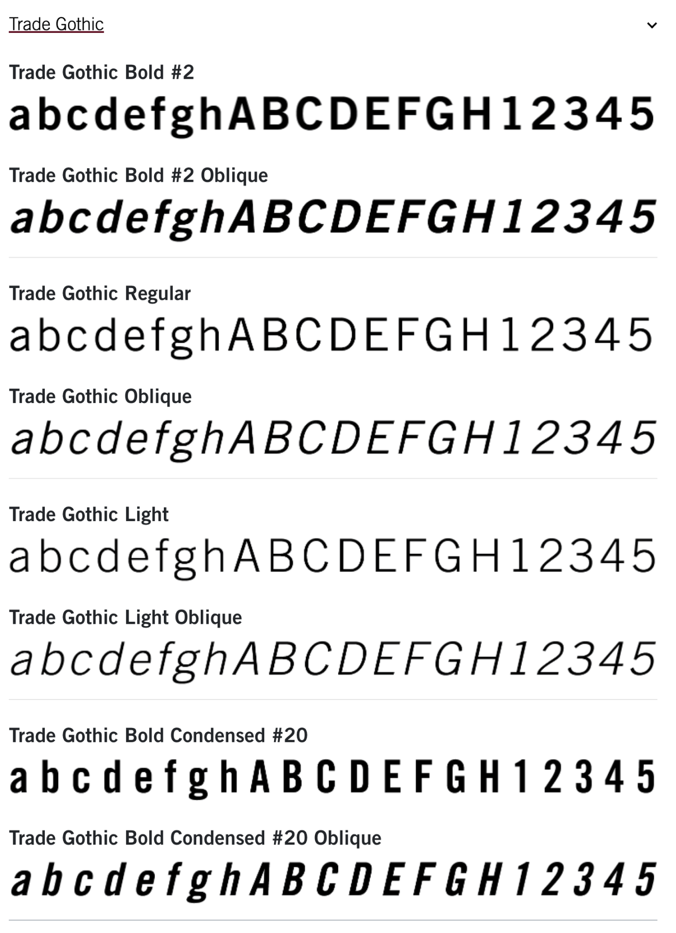 Graphic of SCU Fonts