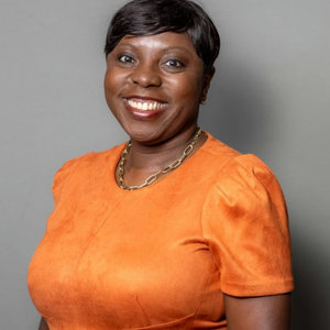 Headshot of Stephanie Baker, participant in the Black Corporate Board Readiness (BCBR) Cohort 16 program at Santa Clara University’s Leavey School of Business.