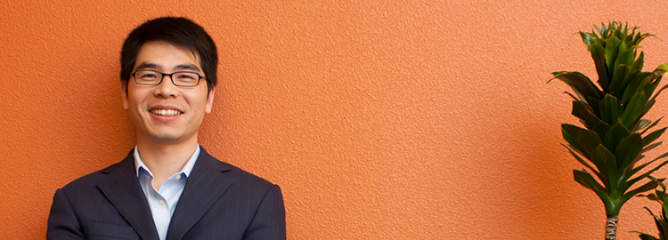 Assistant Professor of OMIS Haibing Lu Person Spotlight Photo