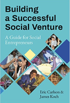 Building a Successful Social Venture book cover with images of diverse people collaborating.