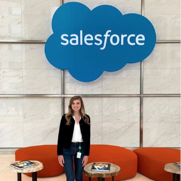 Salesforce Intern Katie Kelley  