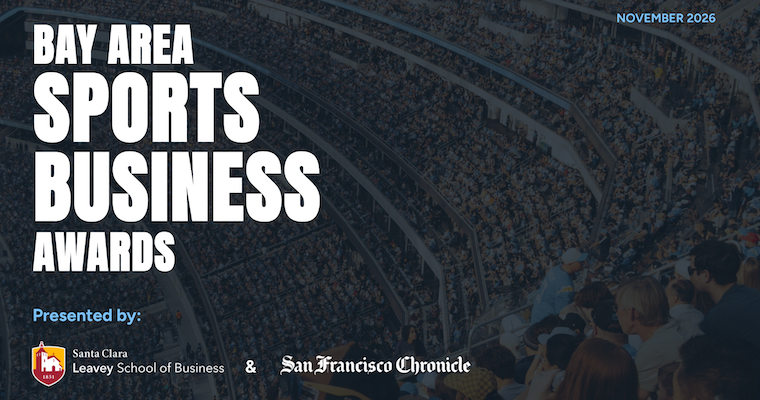 Bay Area Sports Business Awards, Presented by Santa Clara Leavey School of Business and the San Francisco Chronicle, November 2026