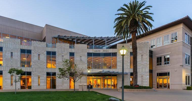 Lucas Hall Home of the Leavey School of Business at Santa Clara University image link to story