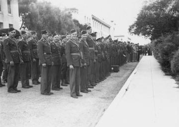 Charles Dirksen begins his 36-year tenure as dean. Students and faculty alike enlist and are drafted into World War II.
