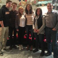 Group photo of six people indoors, titled 'Group Photo Licia Imports for the Blog'.