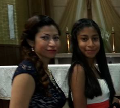 NPI partner Vanessa and her daughter