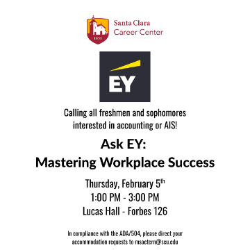 Ask EY Mastering Workplace Success