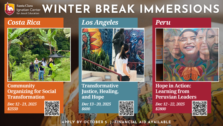 Ignatian Center Winter Break Immersions 2025