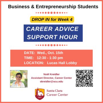 Week 4 Drop-in Career Advice Support Hour