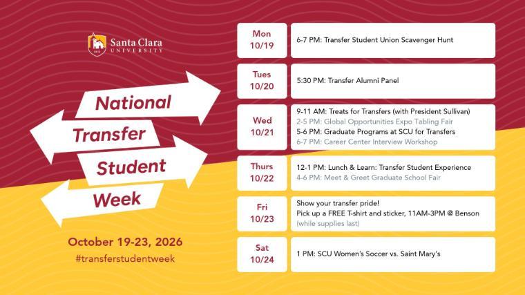 national student transfer week