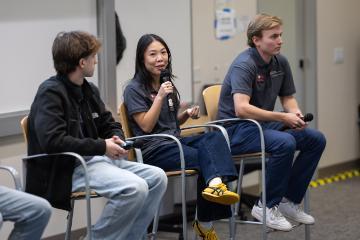open house image of leavey ambassadors