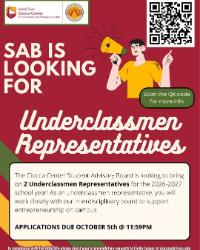 SAB Recruitment flyer- Ciocca Center.