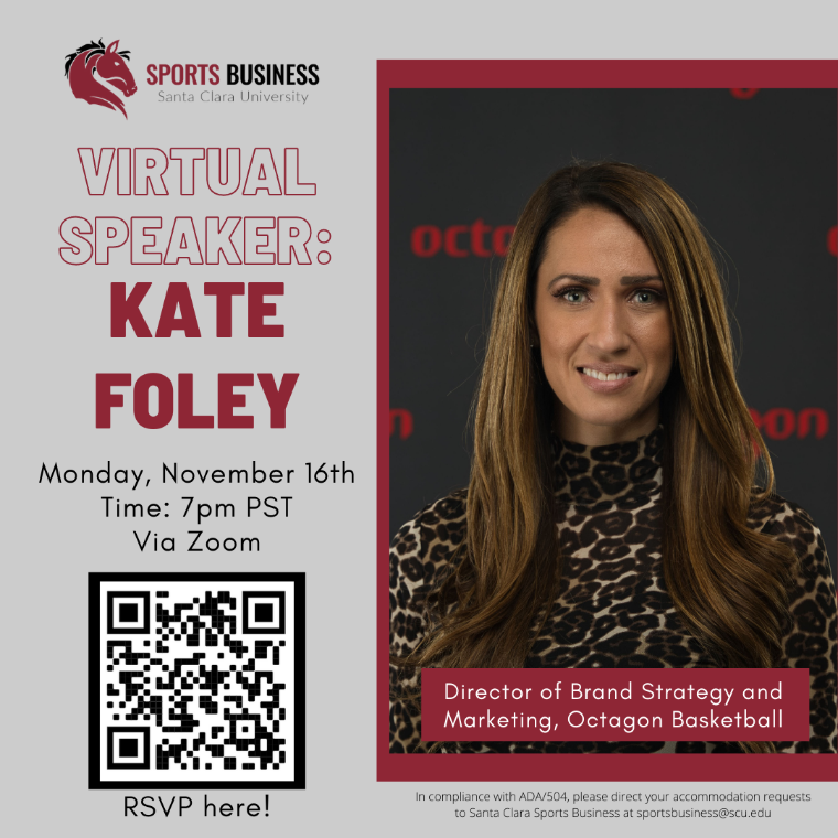 Sports Business Event with Kate Foley