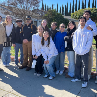 community fellows at an event