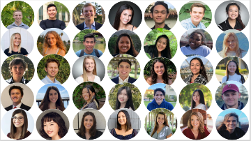 A collage of headshots titled 'Accounting Awards 2021 Image'.