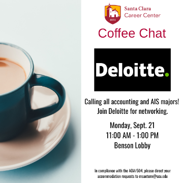 Deloitte Coffee Chat Fall 26