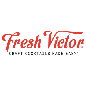 The words Fresh Victor are in red and cursive above the words Craft Cocktails Made Easy 