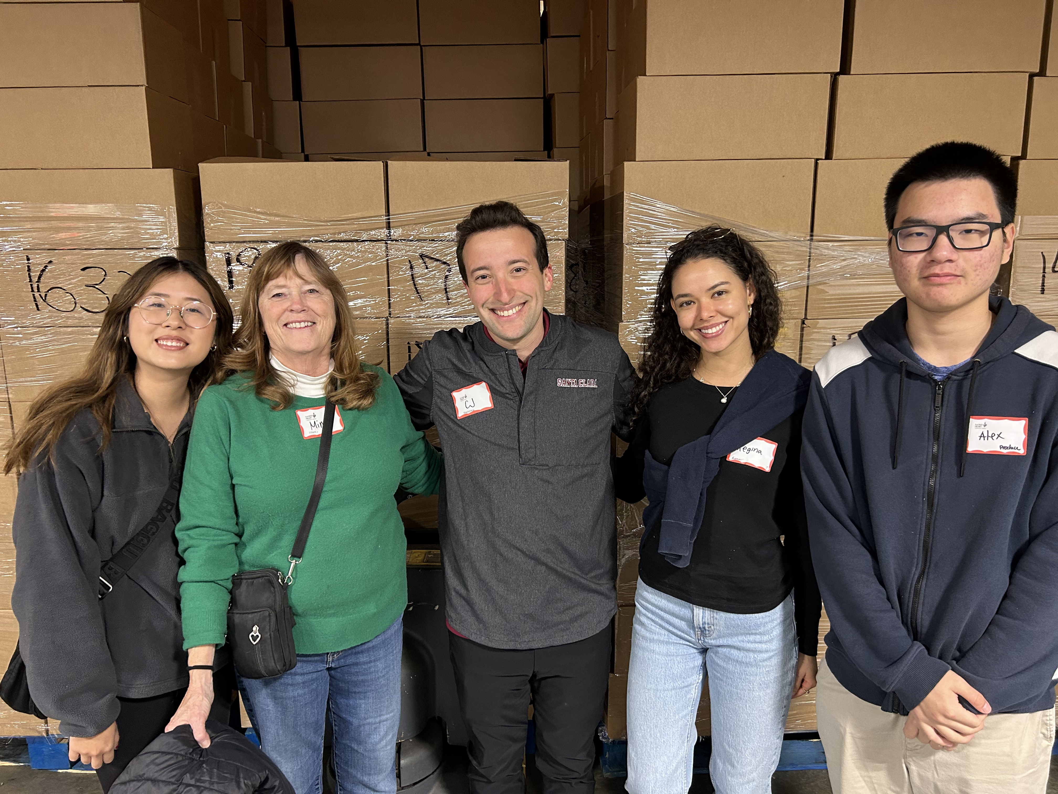 Alumni all smiles for event