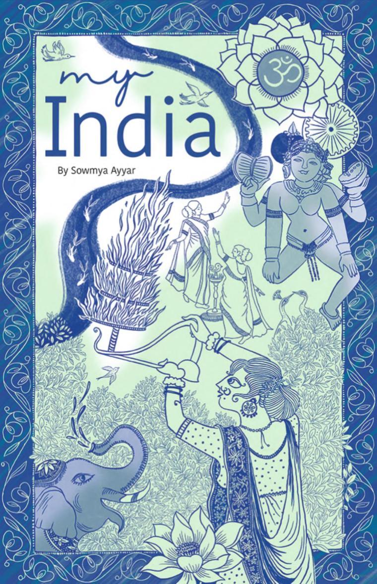 Cover art for the book My India 