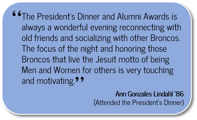Signature Event - Pres Dinner Quote