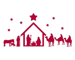 The nativity of Jesus 