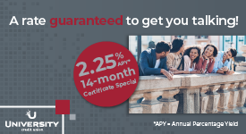 University Credit Union ad