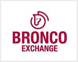 Bronco Exchange logo.