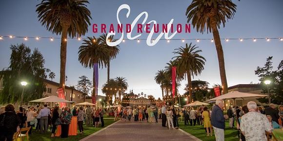 Grand Reunion Block Party in front of the Mission.