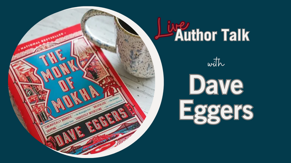 Book next to a cup of coffee.