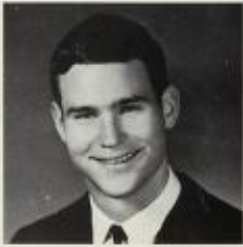 A black-and-white portrait of James Farwell in formal attire.
