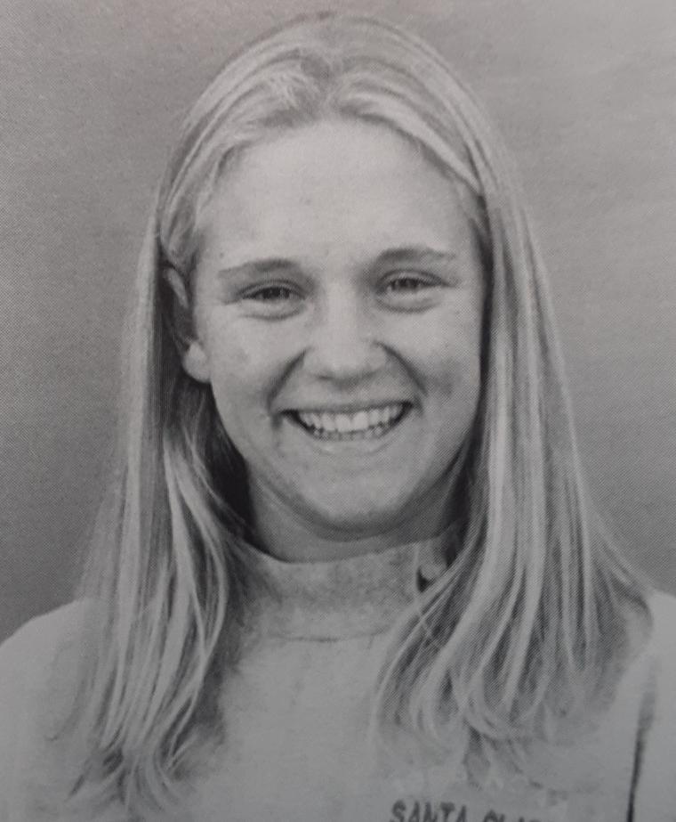 A person smiling in a black and white photo titled 'HOF - Little'.