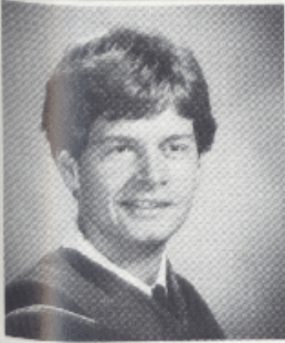 Black and white photograph of Peter Wachter in formal attire.