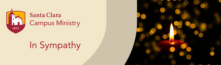 Campus Ministry Sympathy Email Banner - beige