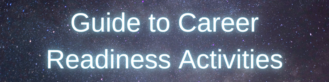 Guide to Career Readiness Activities