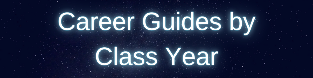 Career Guides by Class Year