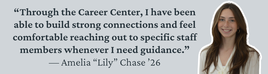 Student Spotlight: Amelia Chase