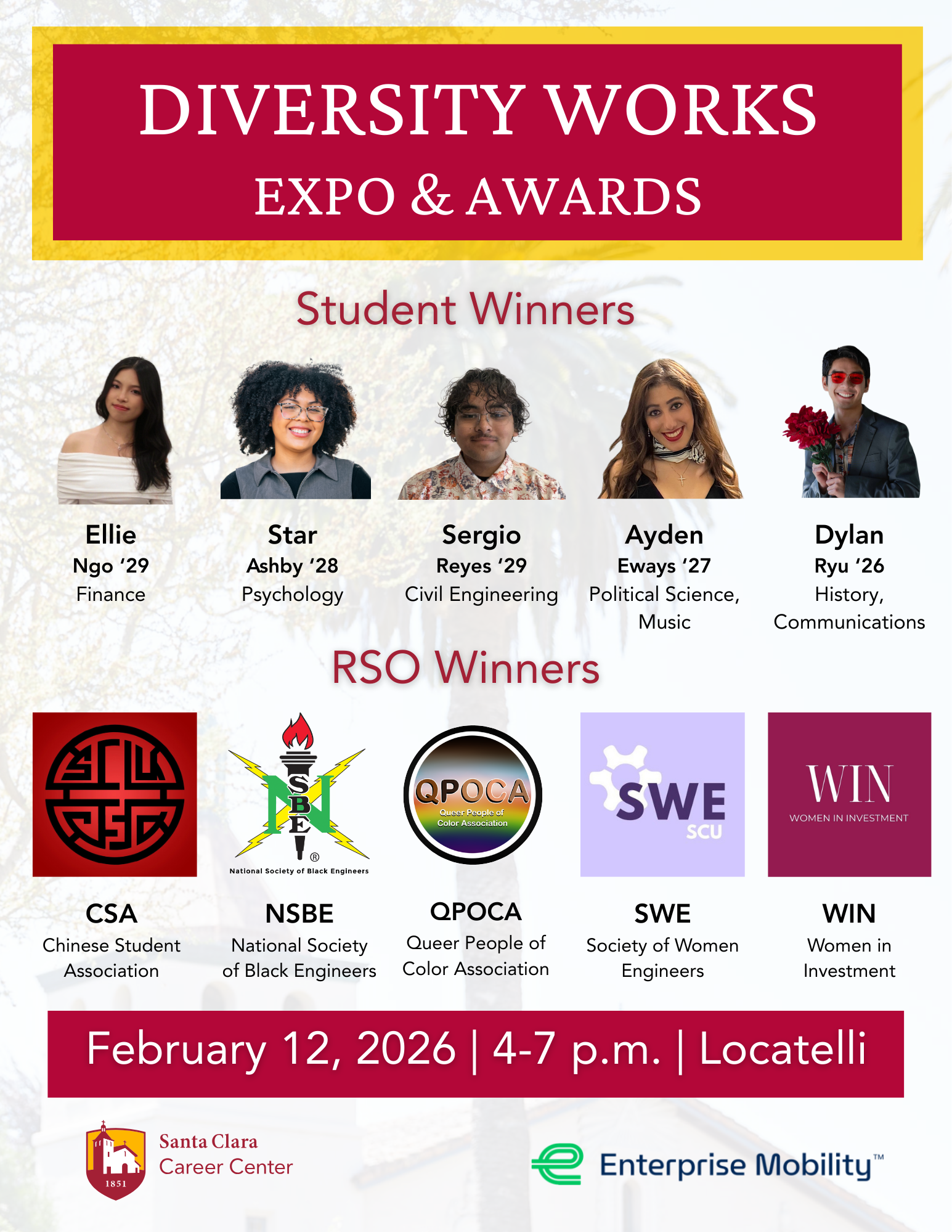 DWE winners flyer with updated pictures as of 1/6/25