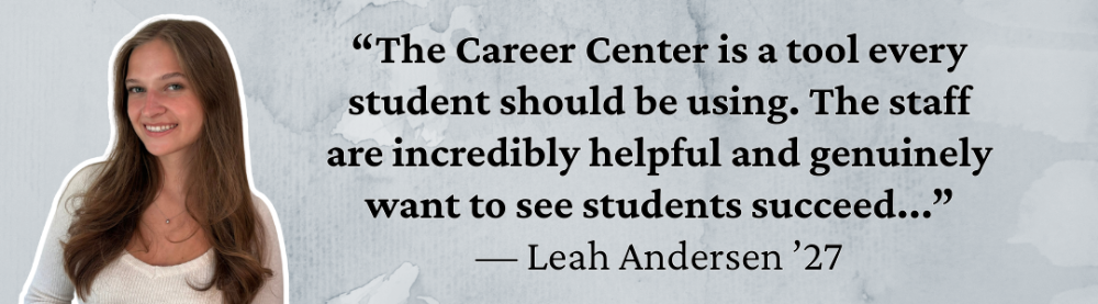 Leah Andersen student spotlight