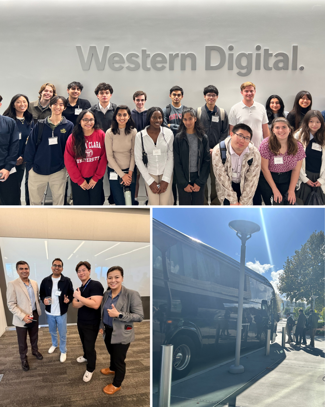 Photo collage for Western Digital trek