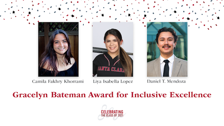 2021 Bateman Awardees (Khorrami, Lopez, Mendoza)