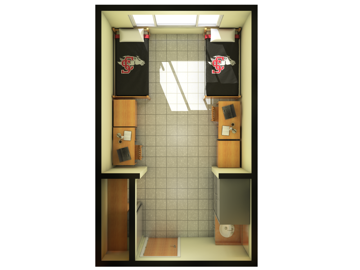 Traditional Hall CS room layou