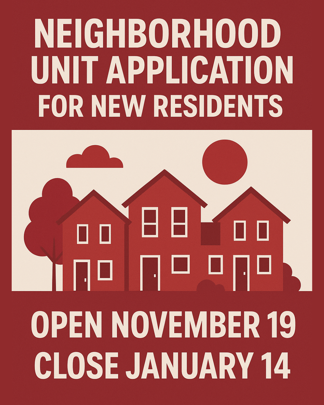 NU Application Advertisement for Fall 2026