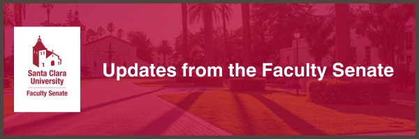 Updates from the Faculty Senate Banner