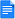Icon of a blue document with a folded corner and white text lines.
