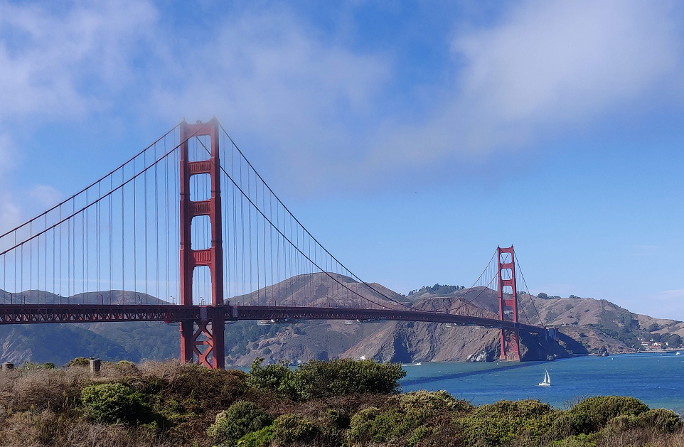Decorative; landscape of Golden Gate Bridge 