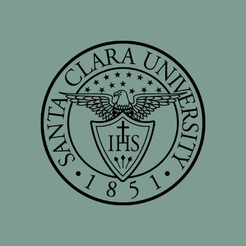 Decorative; SCU seal on green background
