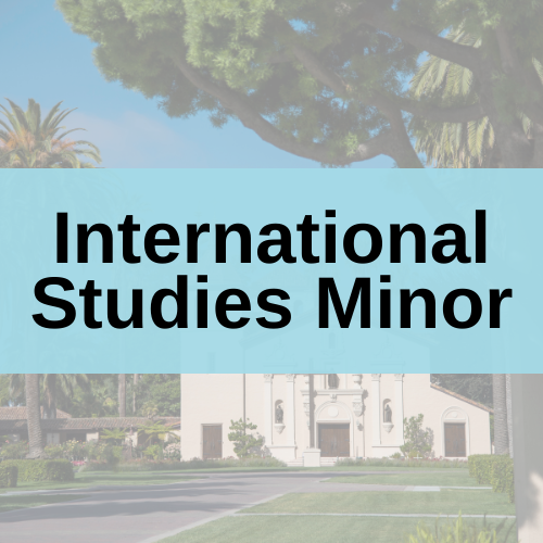 SCU Campus linking to International Studies Minor information 