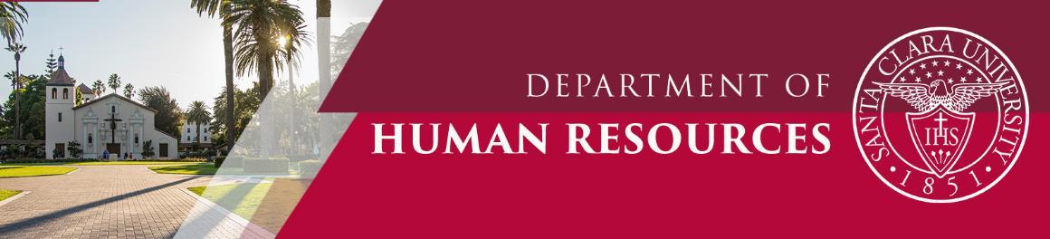 Department of Human Resources with University Seal Email Banner