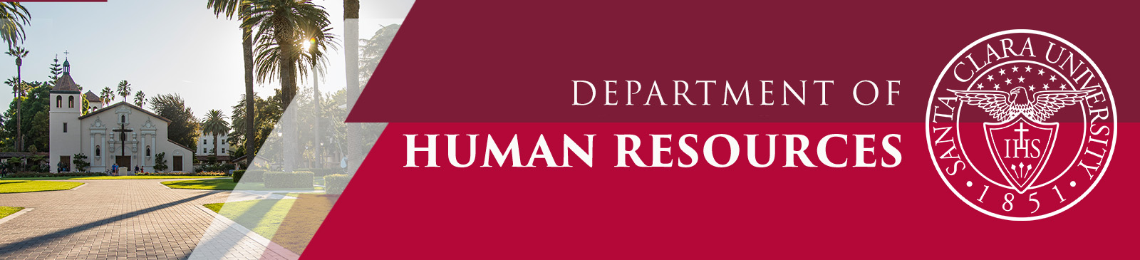 Department of Human Resources with University Seal Email Banner