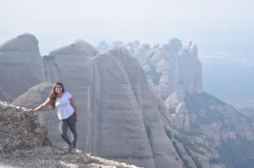 Noann studying abroad in Barcelona, Spain